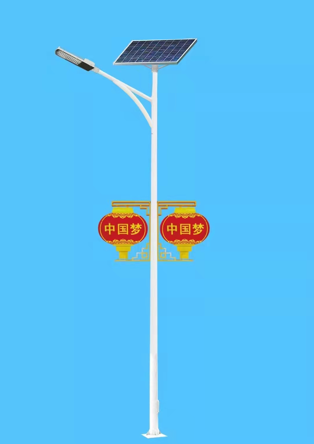 红灯笼挂件装饰路灯